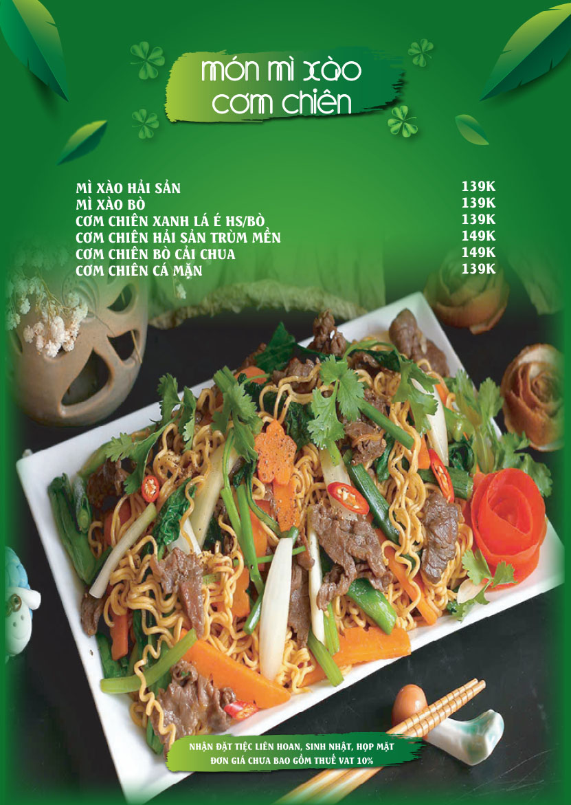 MÌ XÀO - CƠM CHIÊN